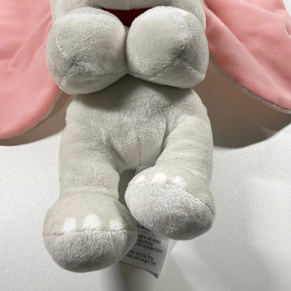 Disney Collection Baby Dumbo Elephant Plush Large Ears Blue Eyes 10